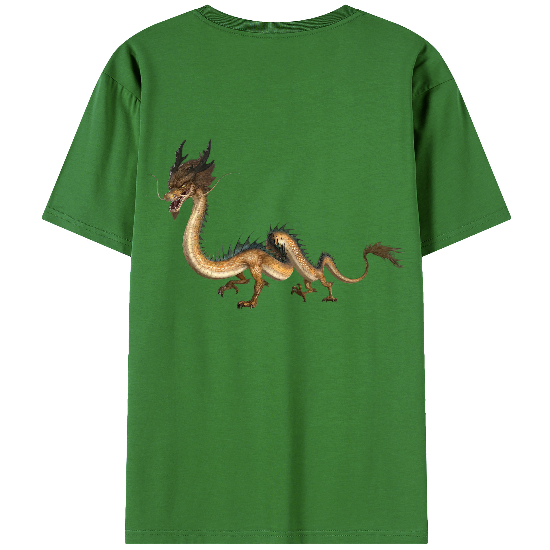（画像用） Ne Zha 2 ナタ 魔童の大暴れ レディース半袖Tシャツ(バックプリント)